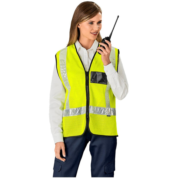 Airport Hi-Viz Reflective Full Zip Vest | Safety Vests