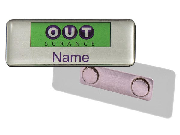 Name Badge Magnetic Clip - STD Size (60mm x 20mm)
